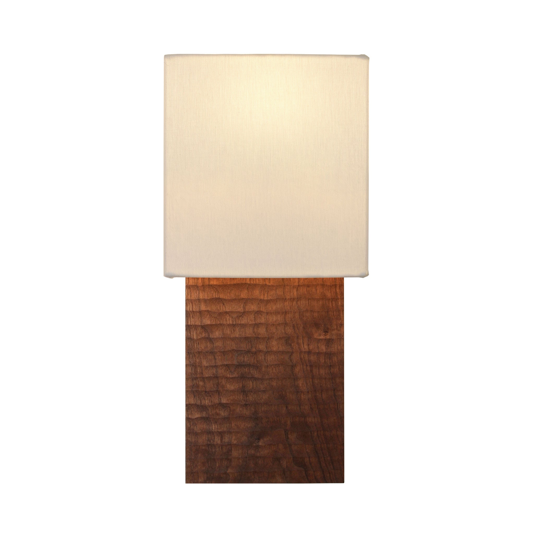 Ode Sconce shown in Walnut