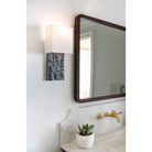 Asch Sconce shown in Indigo Blue
