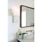 Pratt Sconce shown in Brownstone White