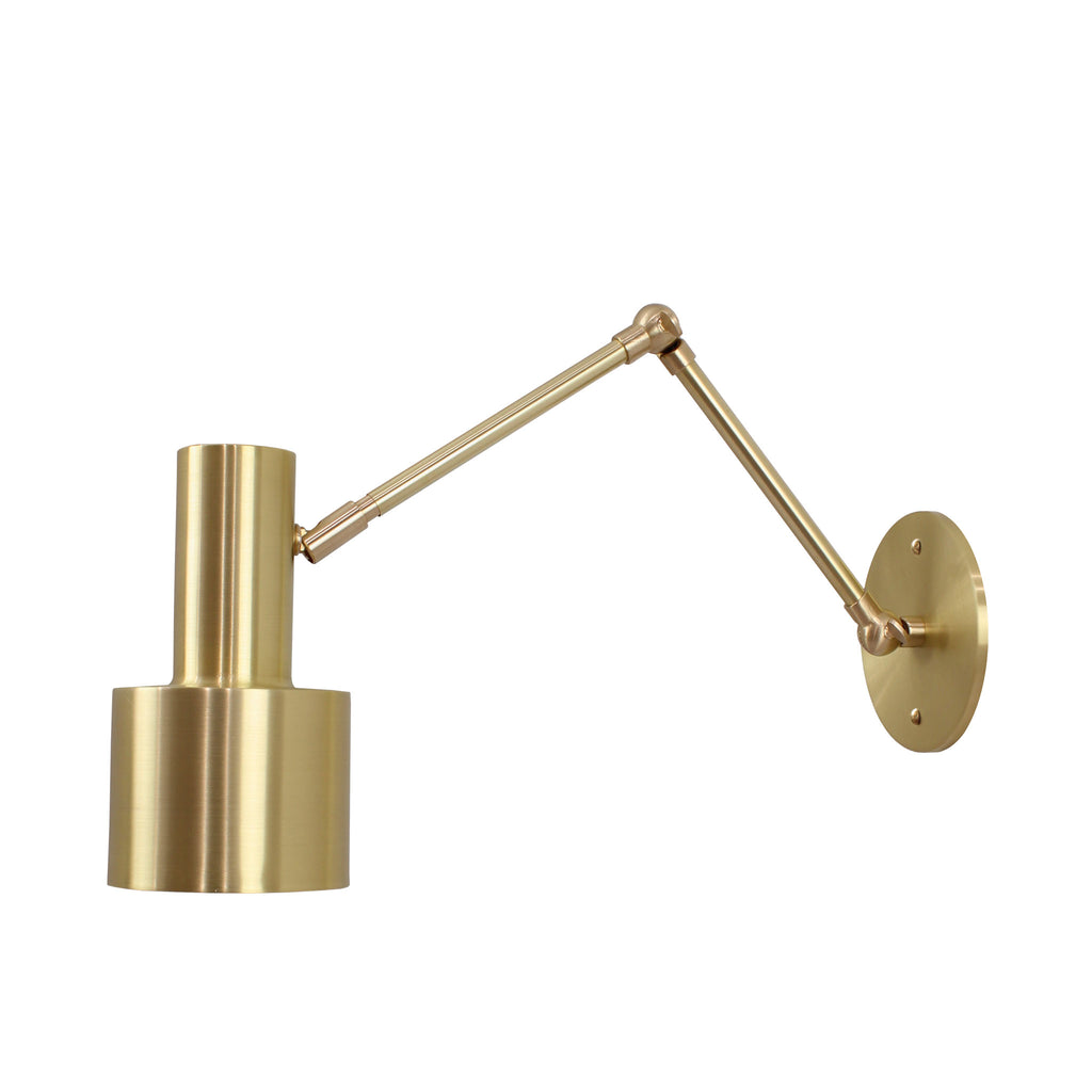 Ridge Double Articulated shown in Brass.