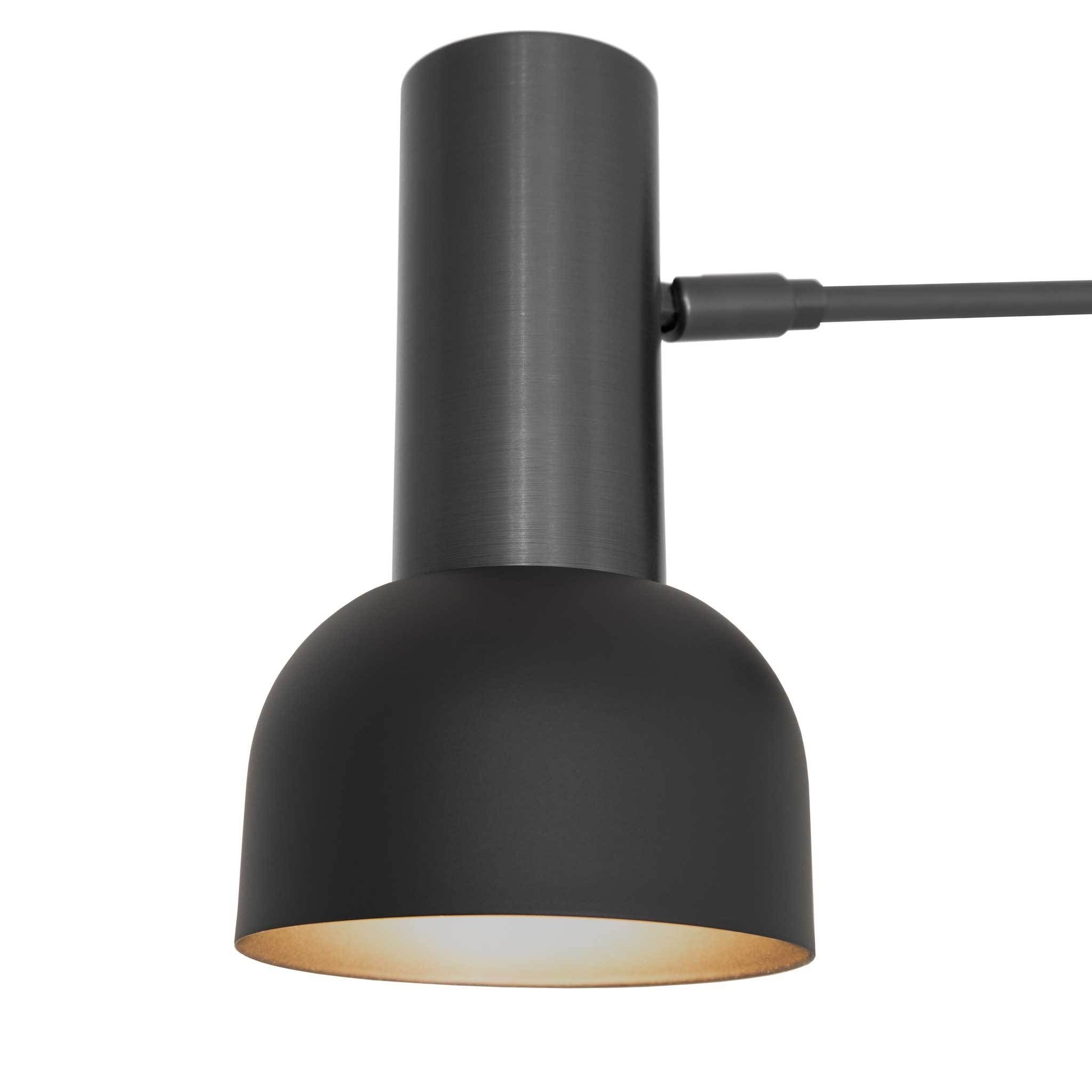 Scout Sconce shown in Matte Black with Graphite Patina