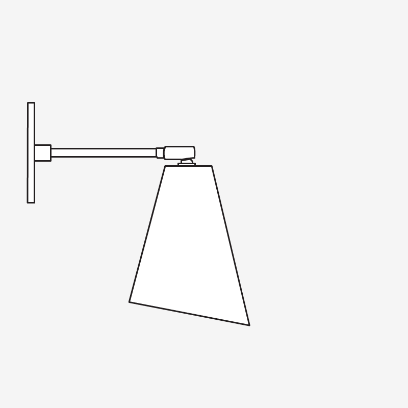 Tilt Cone with Wood Canopy