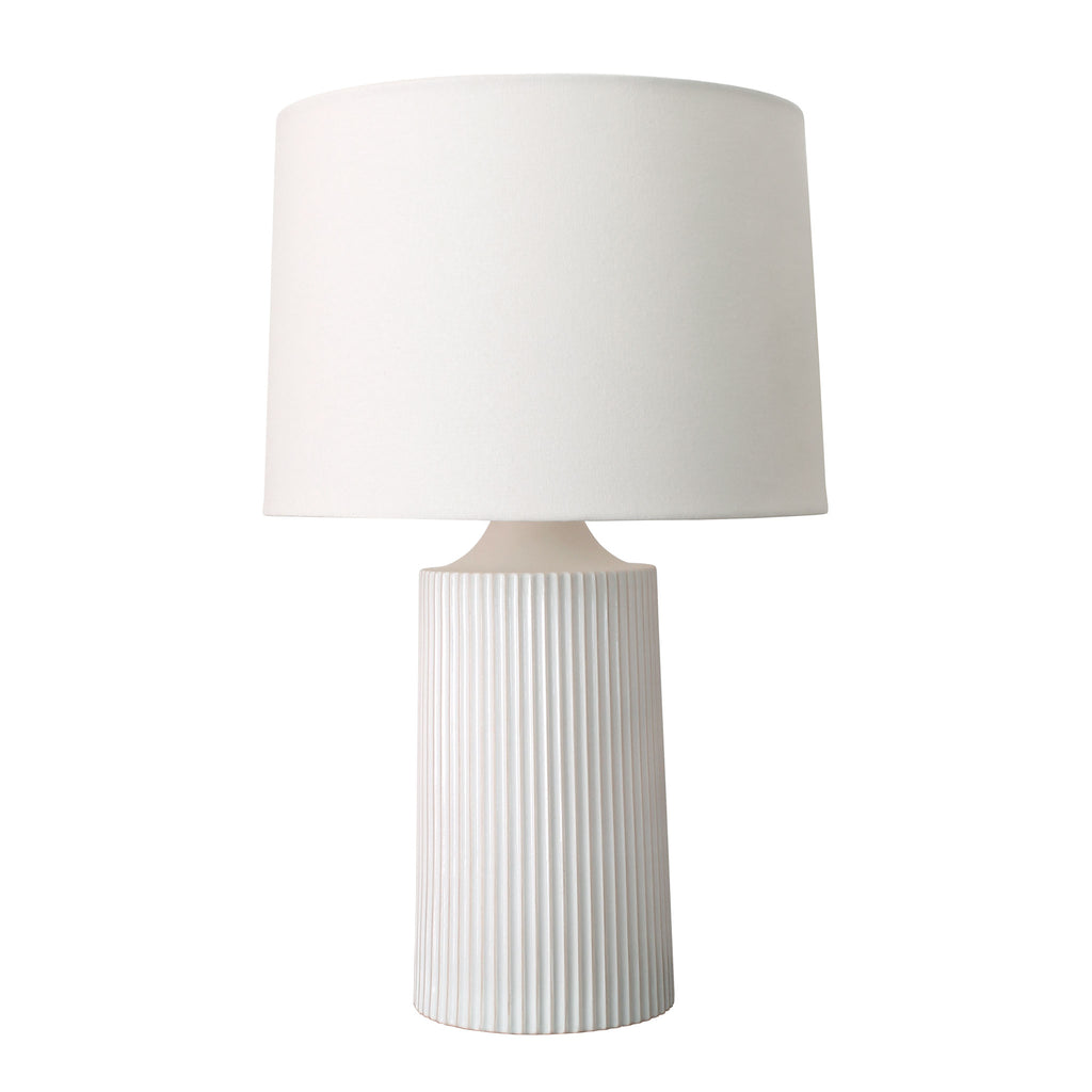 Tumwater Table Lamp with Linen Fabric shade.