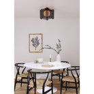 Yugen Surface shown in Black Stained wood finish with Matte Black and Full Size