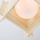 Yugen Pendant shown in Birch