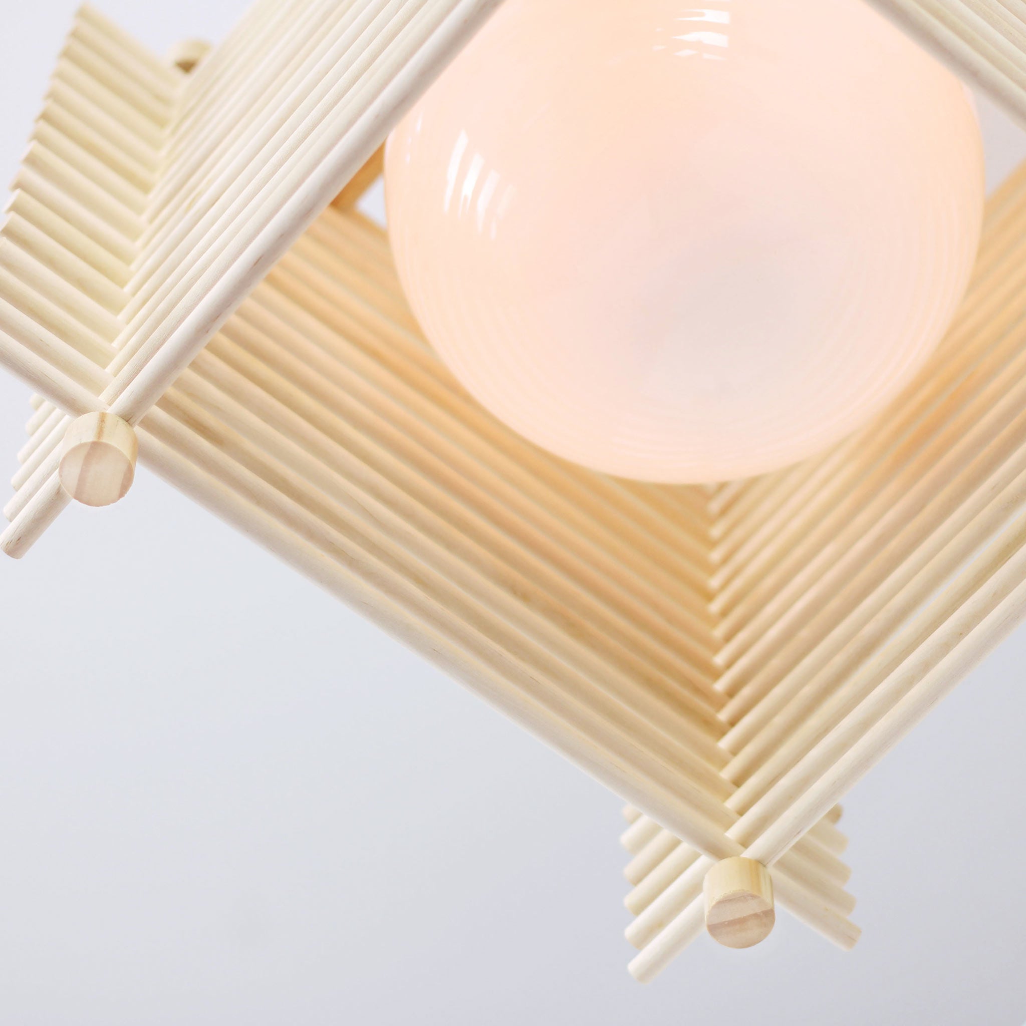 Yugen Surface shown in Birch with Brass and Full Size