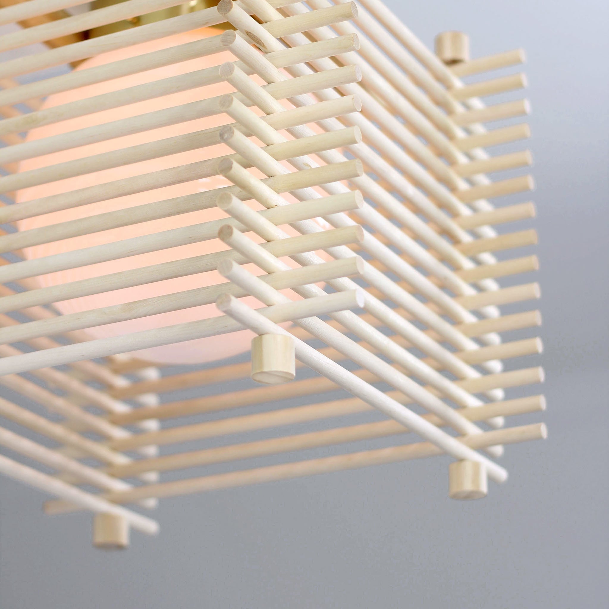 Yugen Surface shown in Birch with Brass and Full Size