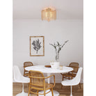 Yugen Surface shown in Birch with Brass and Full Size