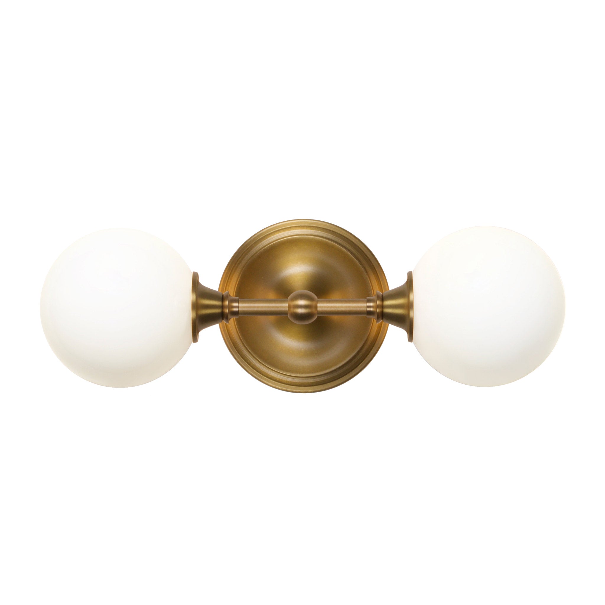 Bijou Double  shown in Heirloom Brass