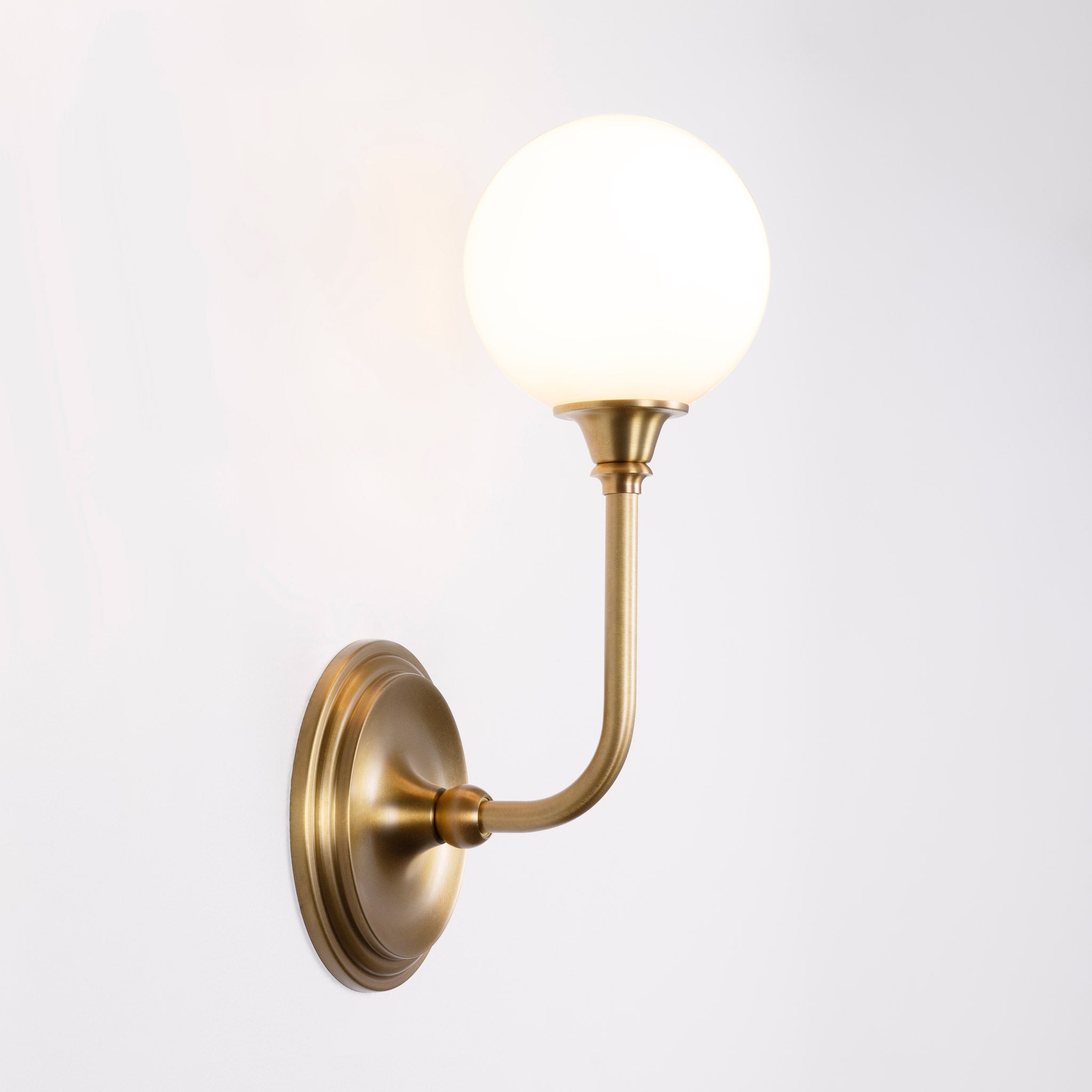 Bijou Single shown in Heirloom Brass