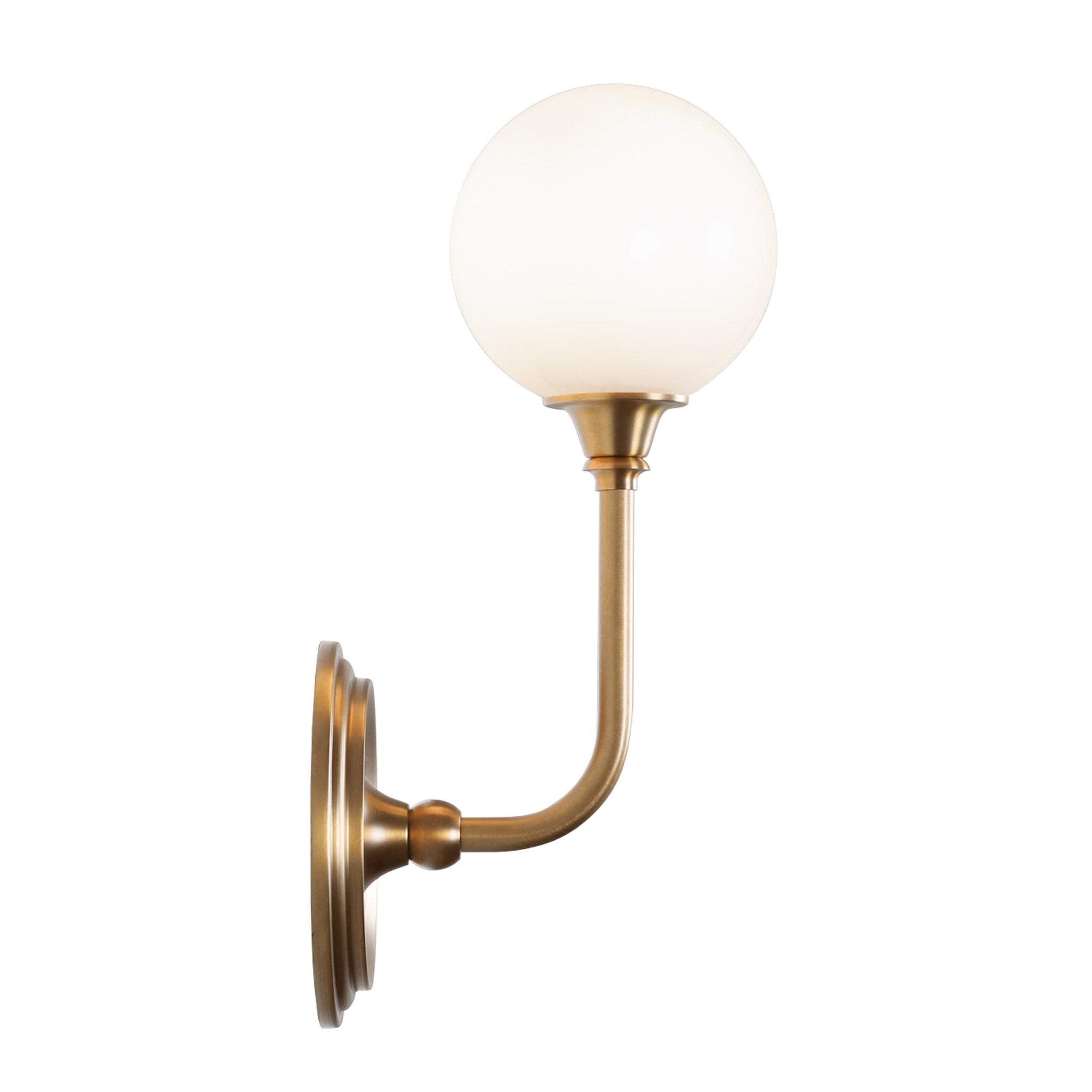 Bijou Single shown in Heirloom Brass