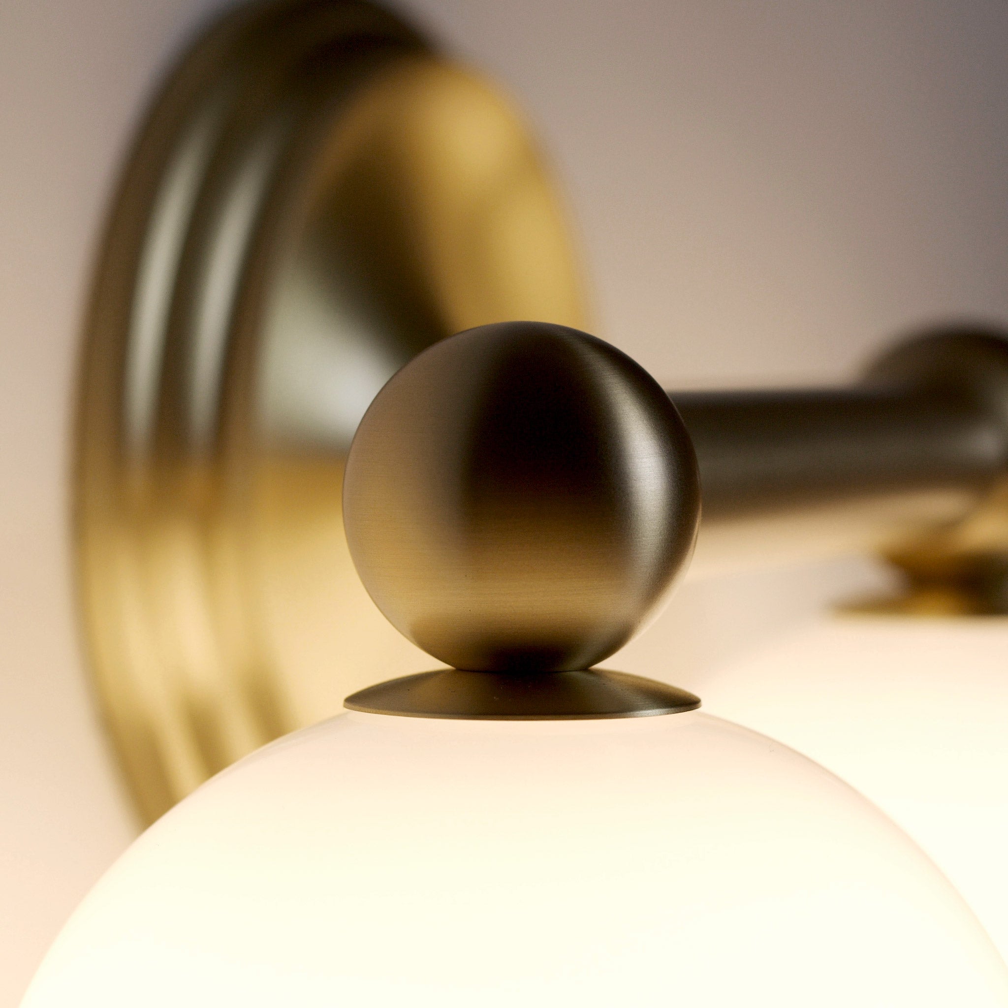 Eleanor Triple shown in Brass