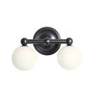 Eleanor Double Sconce shown in Graphite Patina