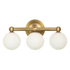 Eleanor Triple shown in Heirloom Brass