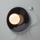 Ella Sconce shown with a  White Cord