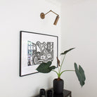 Fjord Spot Double Articulated shown in Heirloom Brass