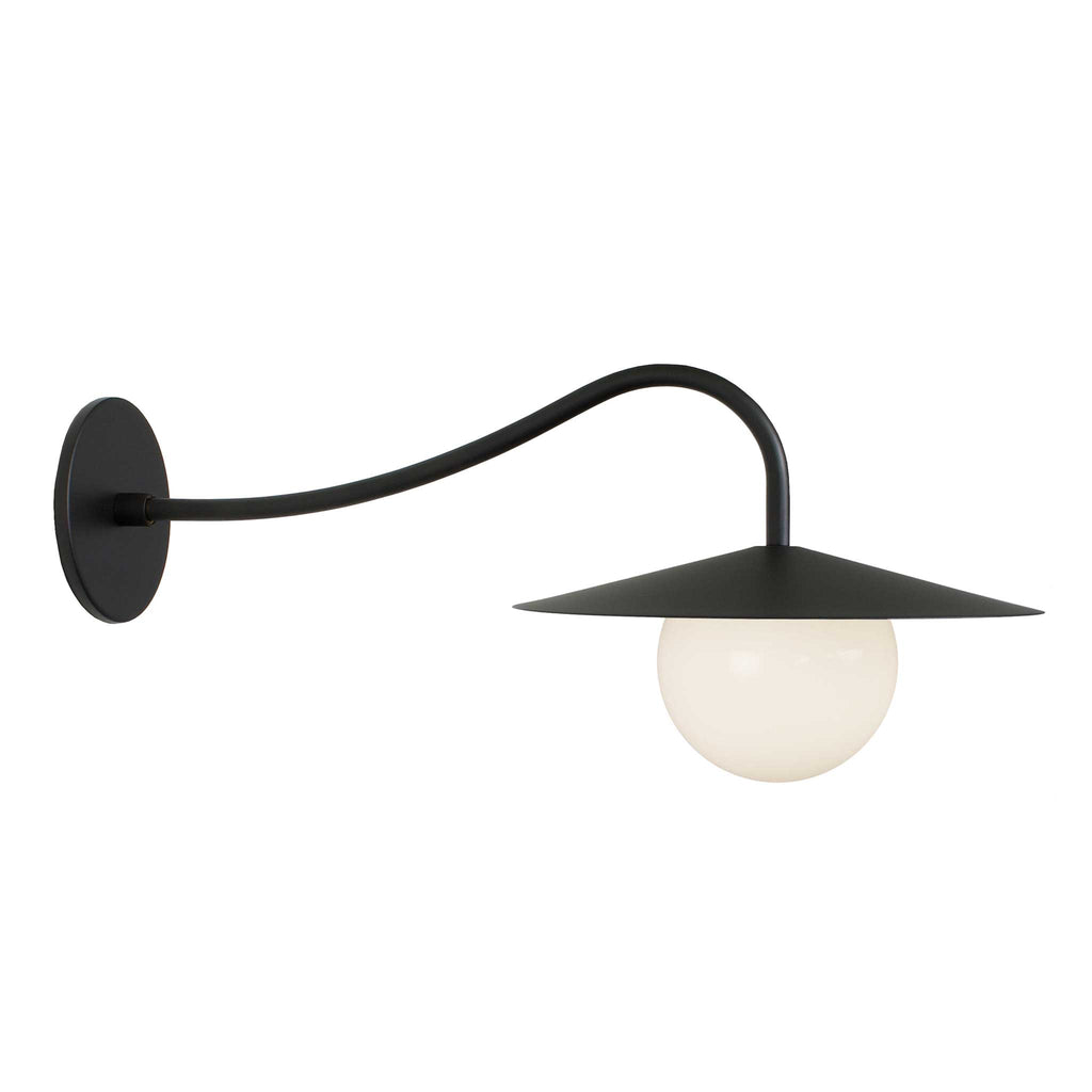Marie Sconce shown in Matte Black.