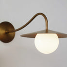 Marie Sconce shown in Heirloom Brass