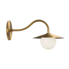 Marie Petite Sconce shown in Heirloom Brass