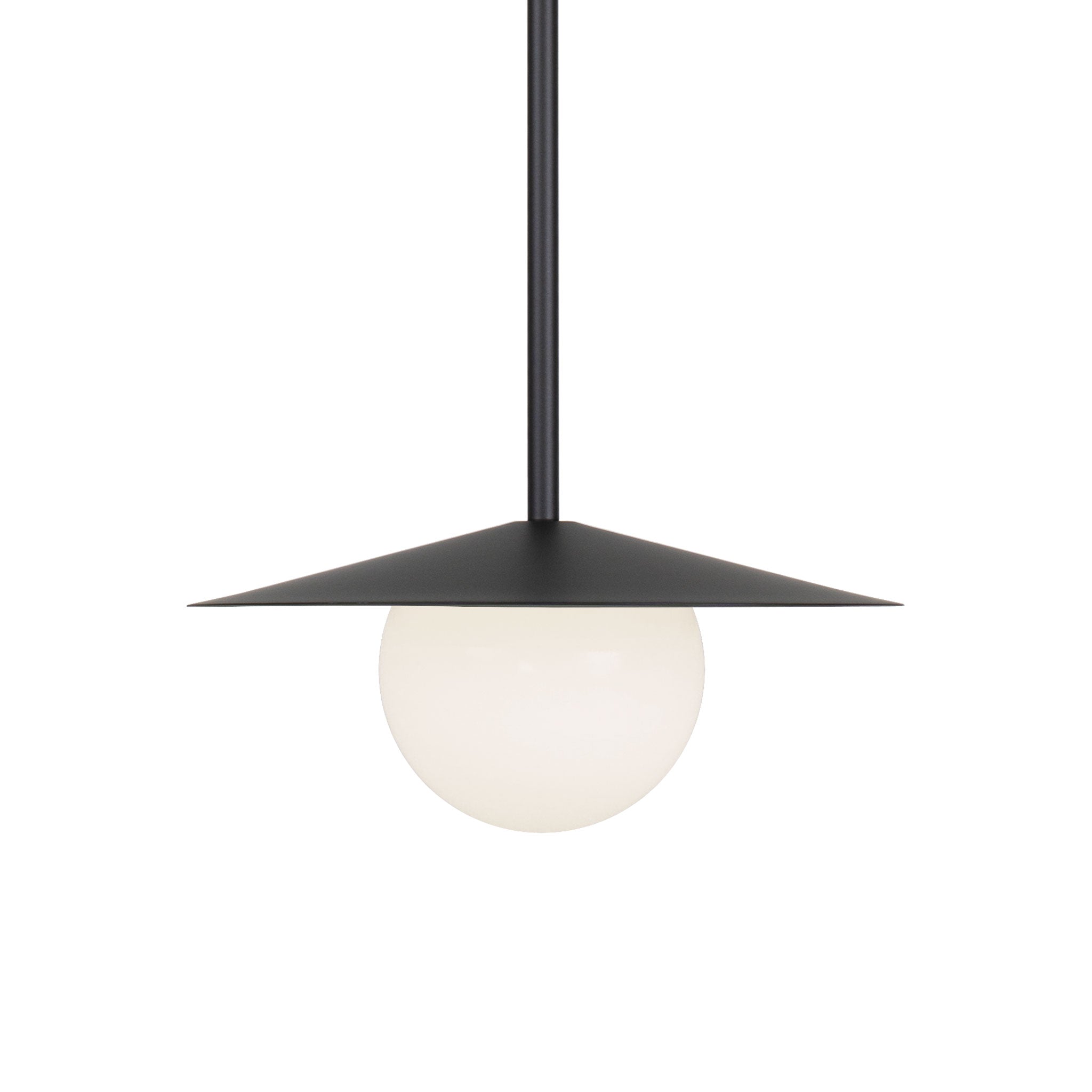 Marie Rod Pendant shown in Matte Black. 