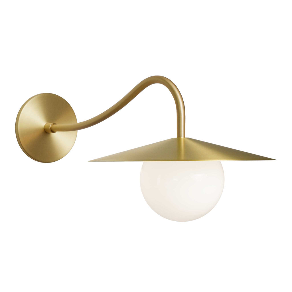 Marie Sconce shown in Brass.
