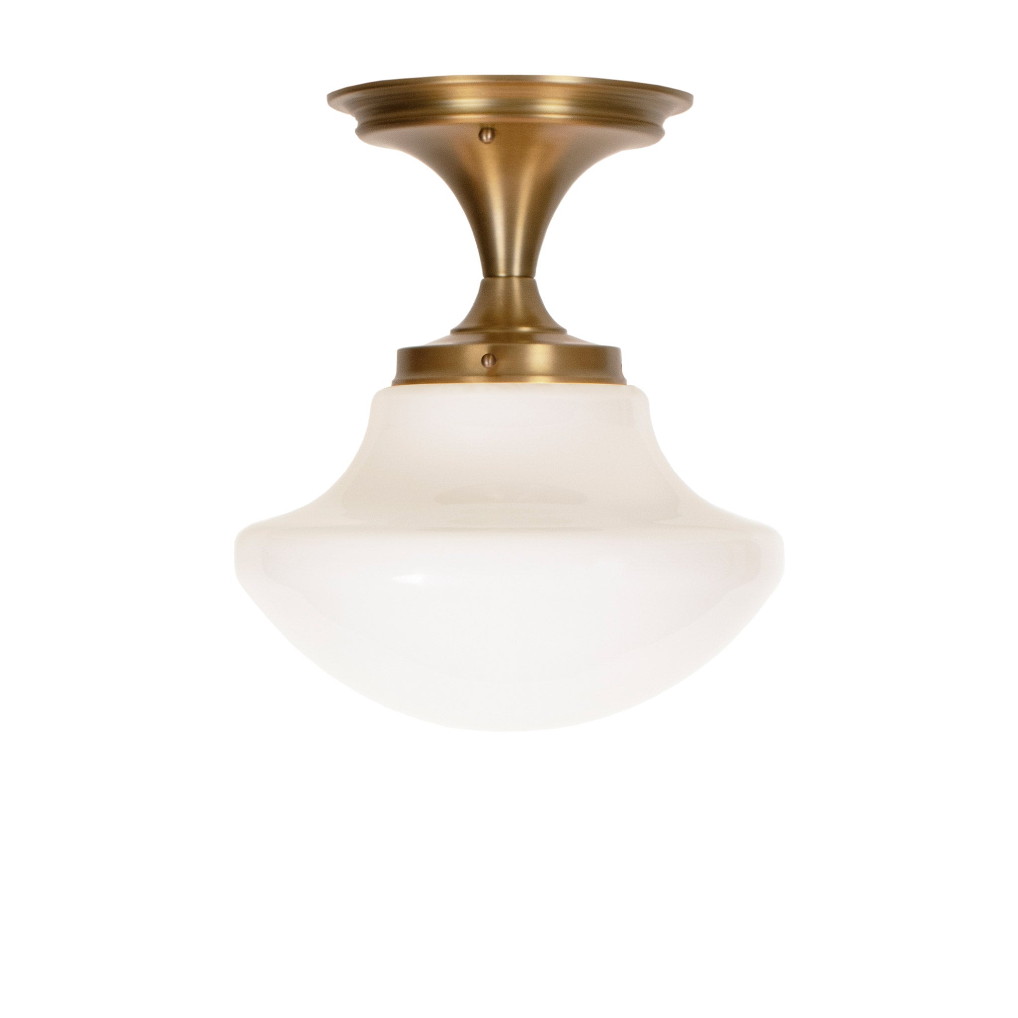 Sorbonne Surface 10" Tulip shown in Heirloom Brass