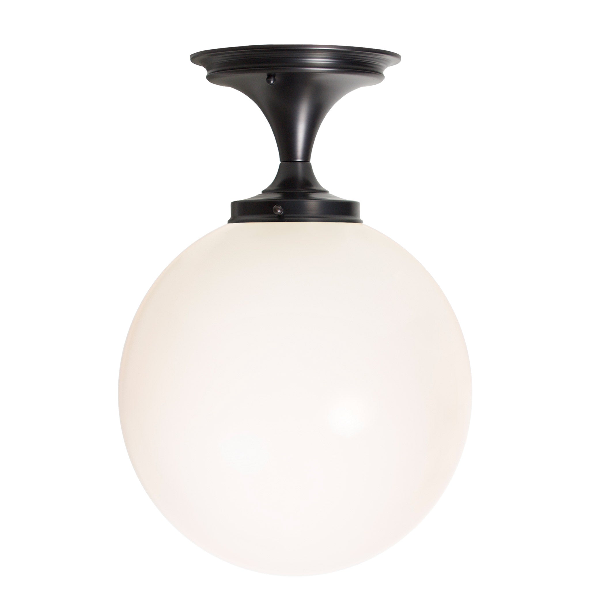 Sorbonne Surface 12" Globe shown in Graphite Patina