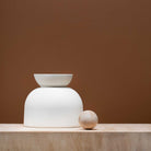 Terra Surface shown in Bone ceramic