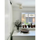 Terra Surface shown in Bone ceramic. Interior design by Johanne Nadeau Studio