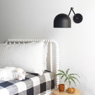 Amélie Double Articulated 8" shown in Matte Black with Graphite Patina Accents