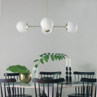 Alto Compass 8" Opal shown in Brass.