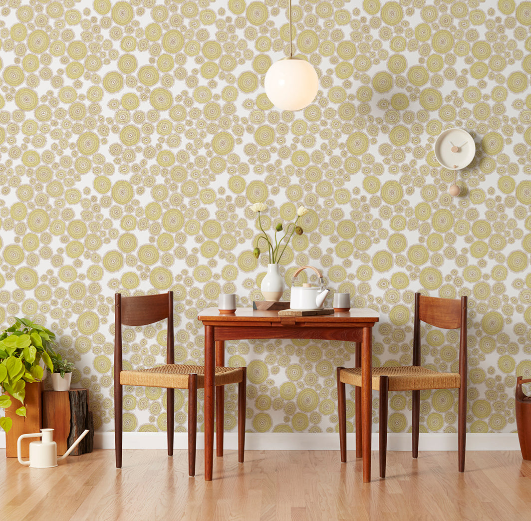 Alto Rod 10" shown in Brass with an Opal 10" globe. Interior Design by Makelike Design