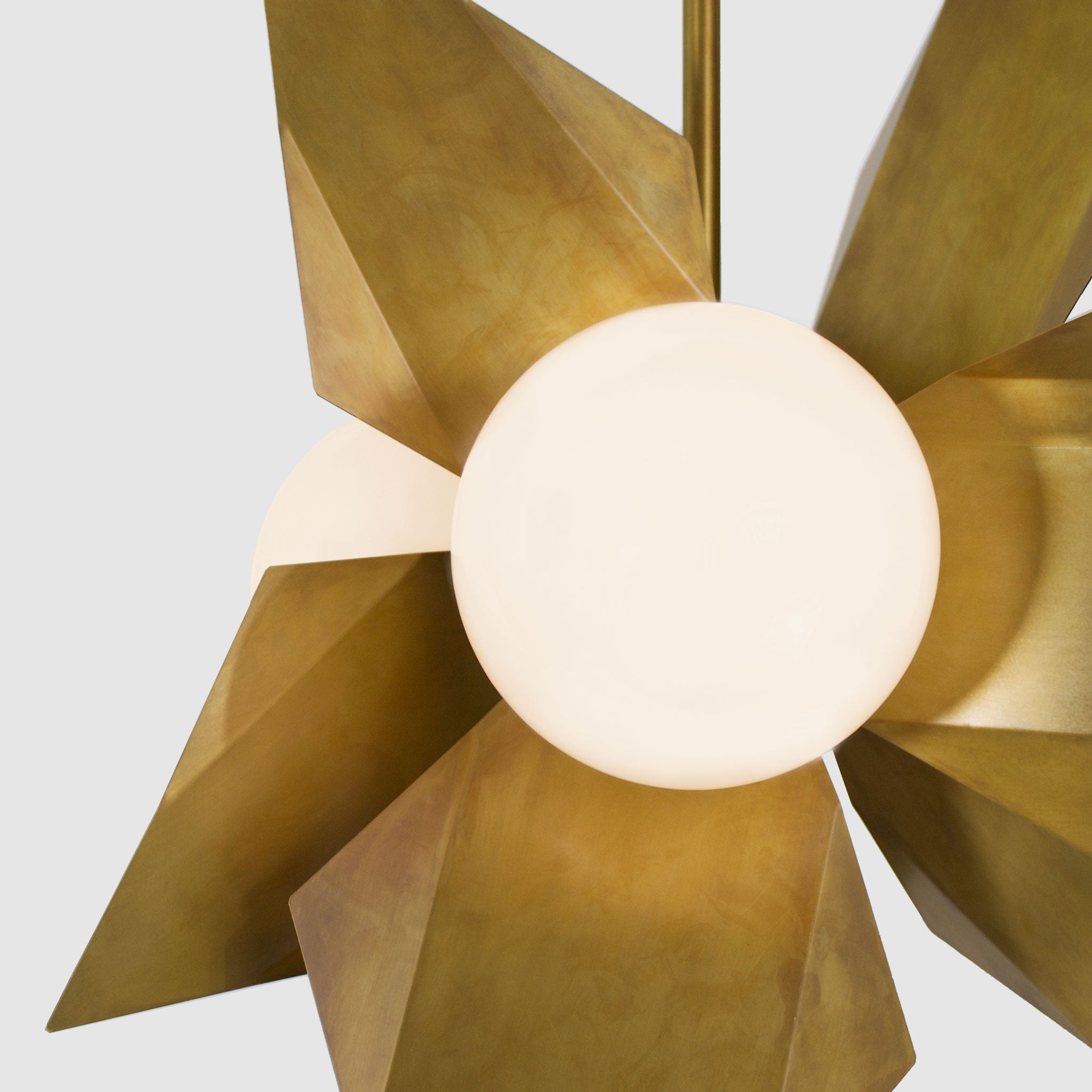 Florence 3 Surface shown in Heirloom Brass