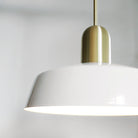 Meadowlark 11" Luxe Cord shown in White with Brass