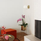 Moss 8" shown in Brass