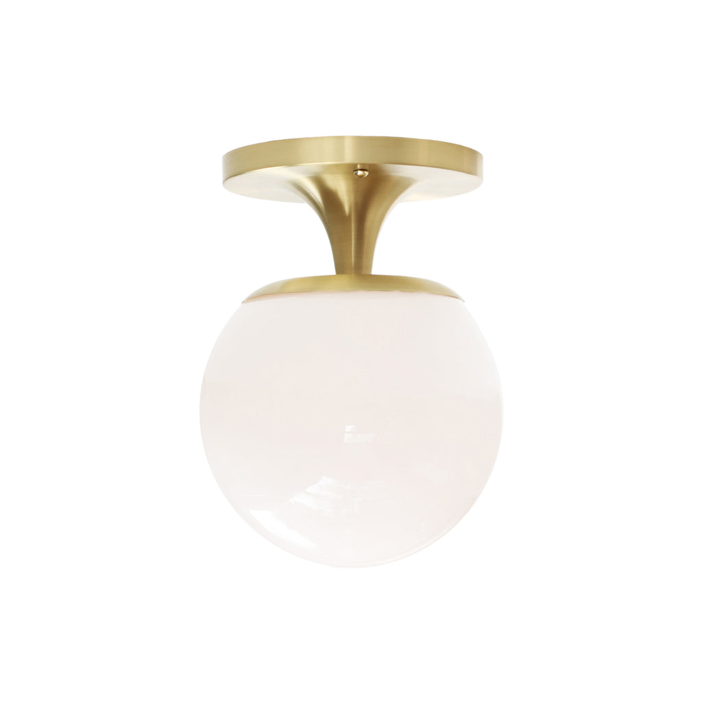 Moss 6" Sconce shown in Brass.