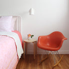 Wildwood shown in White with Brass Accents