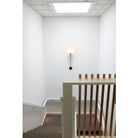 Ramona 10" shown in Graphite Patina with an Opal 10" globe