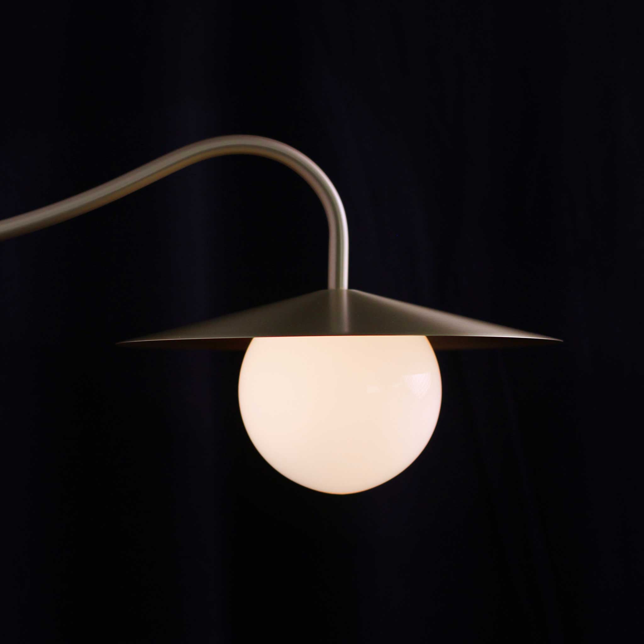 Marie Sconce shown in Brass