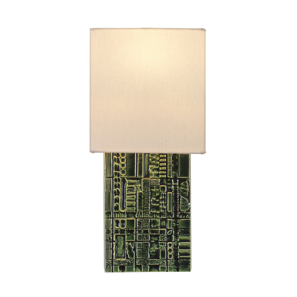 Izzy Sconce shown in Forest Green.