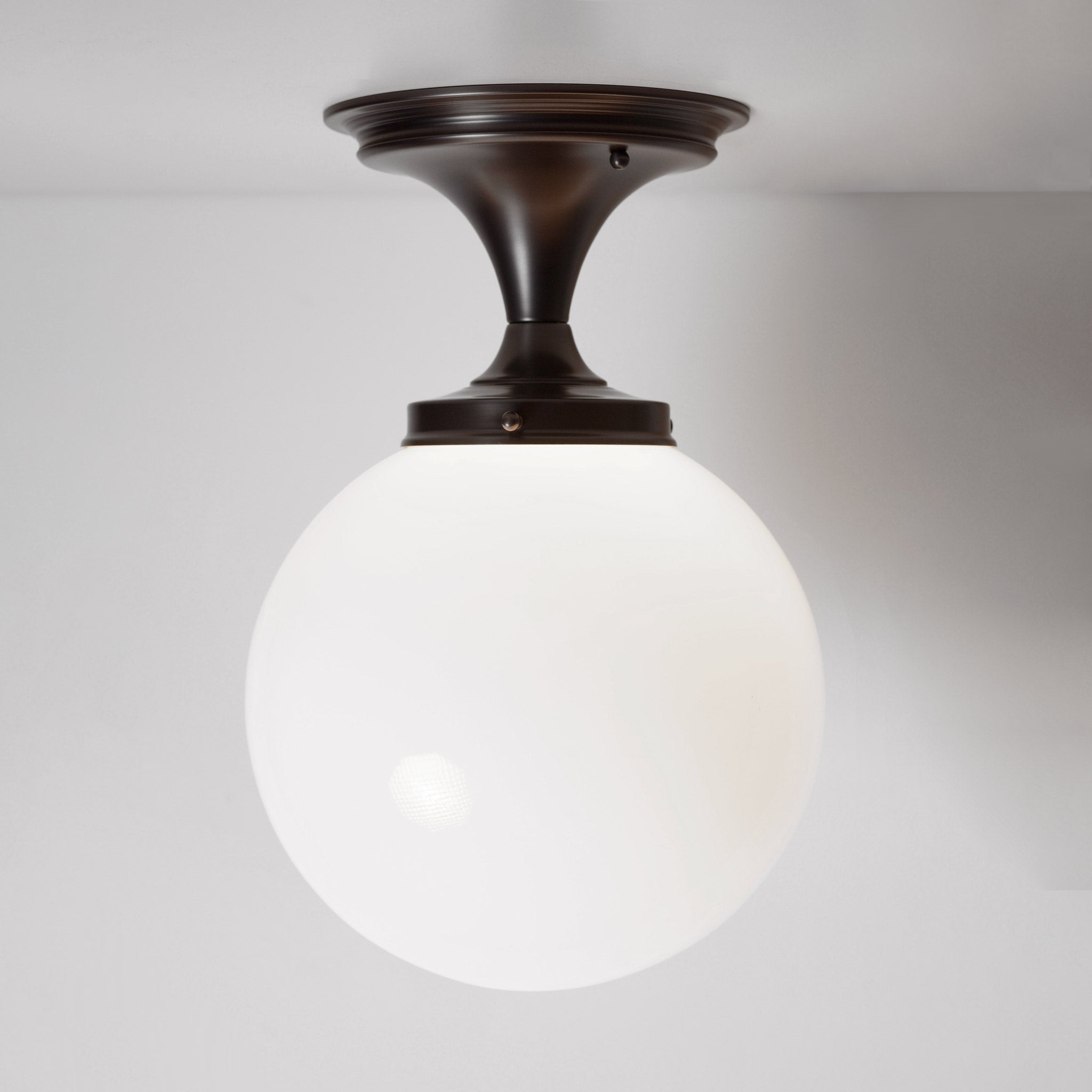 Sorbonne Surface 10" Globe shown in Graphite Patina